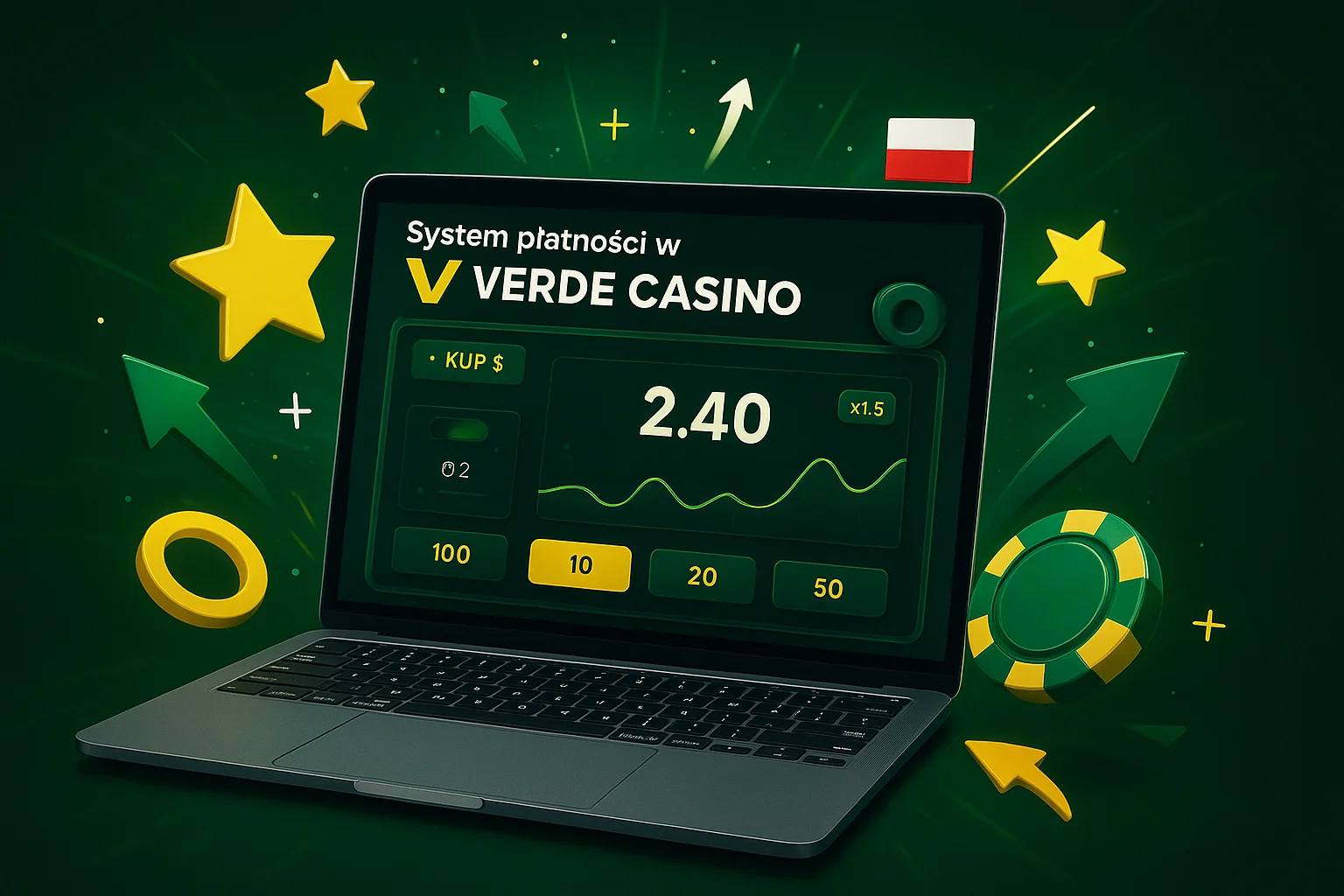 System płatności w Verde Casino